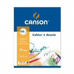 Cahier Dessin Canson® uni 120g