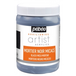 Mortier acrylique Noir...